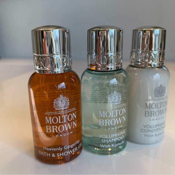 Molton Brown Bath & Shower Mini Bottle Set of 3! - Picture 5 of 8